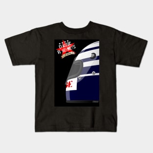 RICCARDO PATRESE CLASSIC HELMET Kids T-Shirt